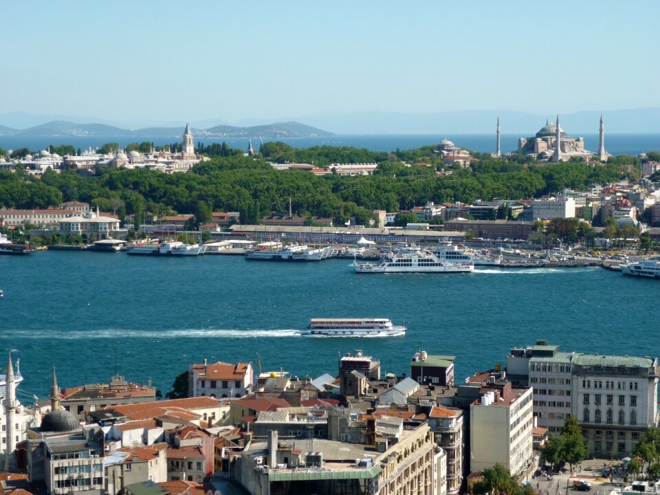 Istanbul landscape bosphorus