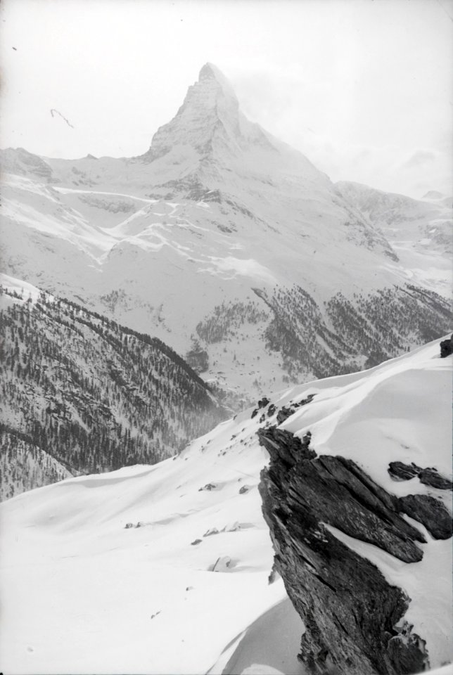 ETH-BIB-Zermatt, Matterhorn, Standaufnahme-Inlandflüge-LBS MH05-85-09