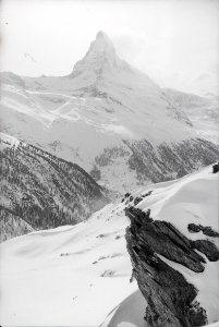 ETH-BIB-Zermatt, Matterhorn, Standaufnahme-Inlandflüge-LBS MH05-85-09