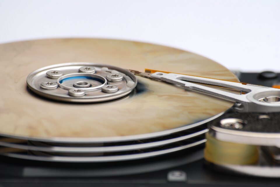 Smoke data loss hard drive