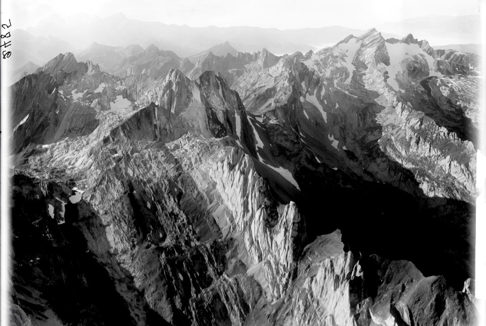 ETH-BIB-Zwinglipass, Altmann, Säntis v. O. aus 3500 m-Inlandflüge-LBS MH01-002485