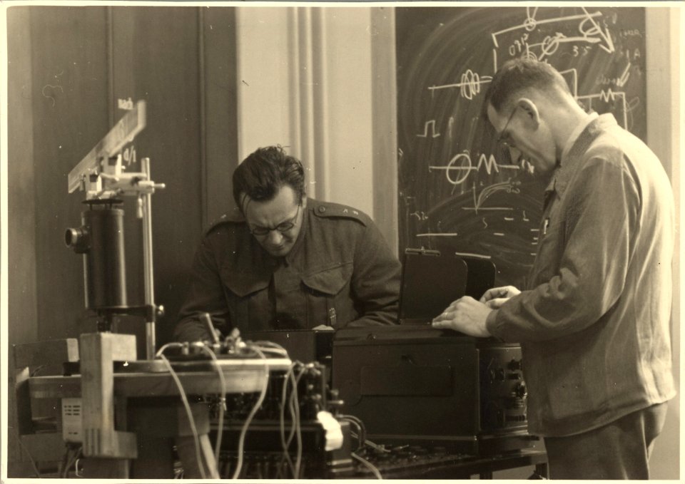 ETH-BIB-Zürich, ETH Zürich, Altes Physikgebäude, Abteilung für Elektrotechnik-Ans 02379