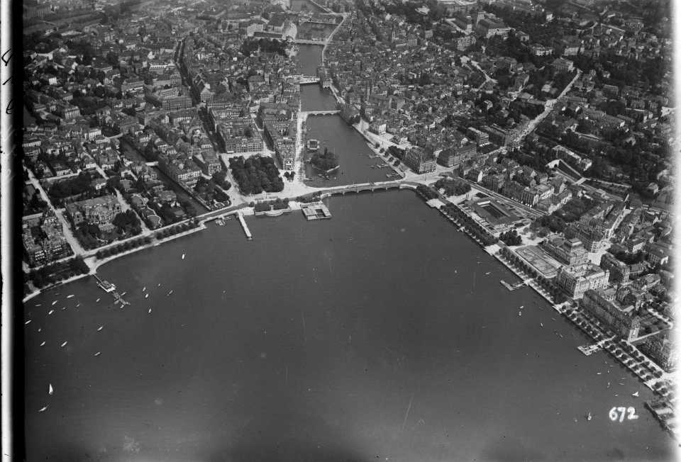ETH-BIB-Zürich, Bürkliplatz, Bauschänzli, Alte Tonhalle-Inlandflüge-LBS MH01-000672