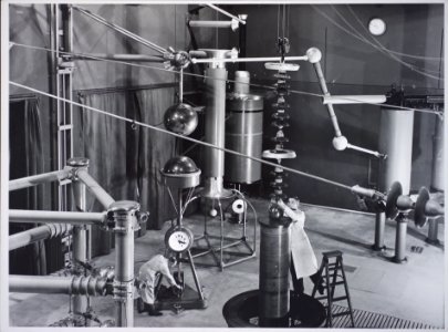 ETH-BIB-Zürich, ETH Zürich, Altes Physikgebäude, Institut für Elektrotechnik-Ans 05099