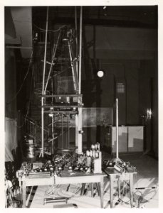 ETH-BIB-Zürich, ETH Zürich, Altes Physikgebäude, Institut für Hochfrequenztechnik, projektierter Drehfeldsender-Ans 04171-001