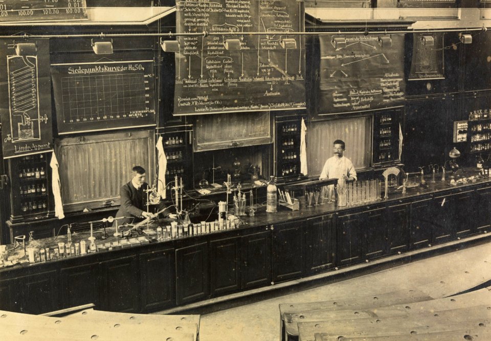 ETH-BIB-Zürich, ETH Zürich, Chemiegebäude (CAB), Grosser Hörsaal-Ans 01130