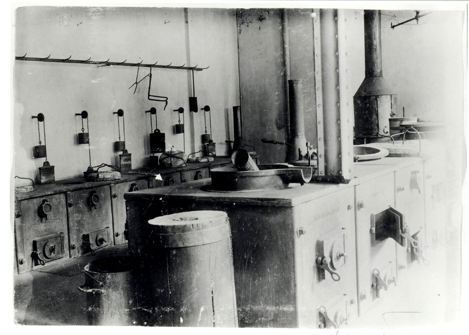 ETH-BIB-Zürich, ETH Zürich, Chemiegebäude (CAB), Schmelzraum-Ans 01456