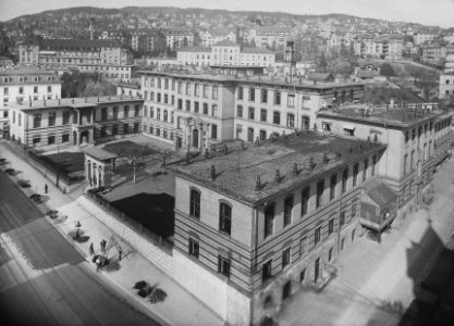 ETH-BIB-Zürich, ETH Zürich, Chemiegebäude (CAB)-Dia 196-001
