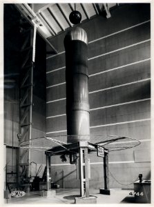 ETH-BIB-Zürich, ETH Zürich, Altes Physikgebäude, Zyklotrongebäude, Micafil-Tensator-Ans 00849