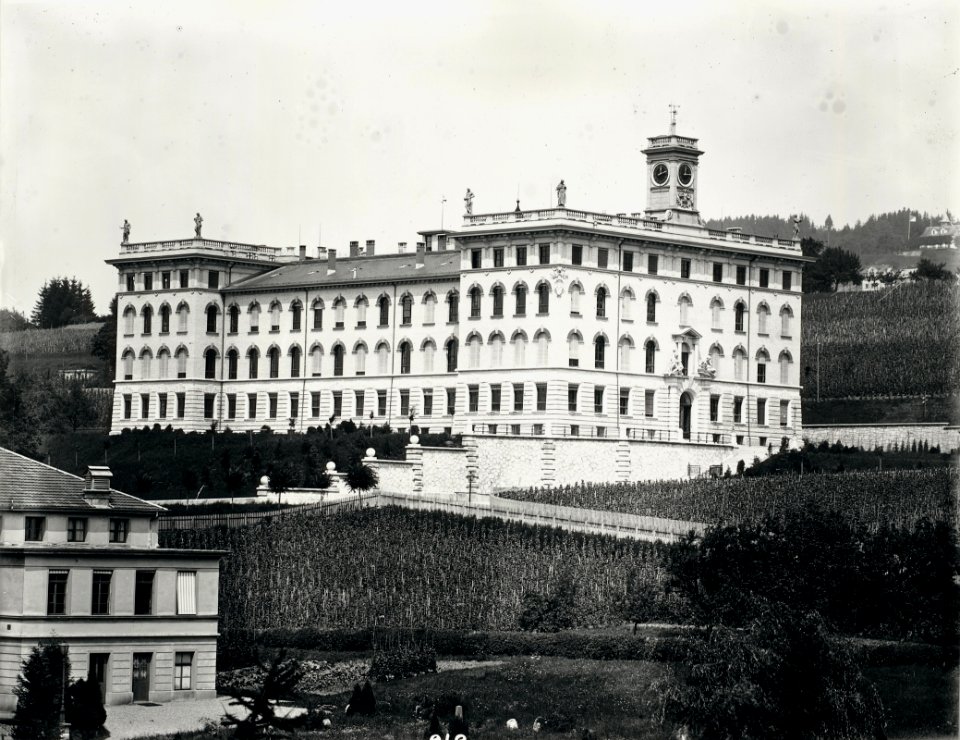 ETH-BIB-Zürich, ETH Zürich, Altes Physikgebäude-Ans 00330