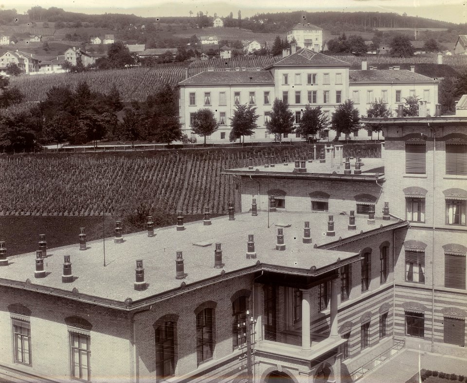 ETH-BIB-Zürich, ETH Zürich, Chemiegebäude (CAB), Nordflügel-Ans 01324