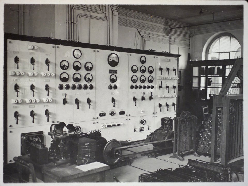 ETH-BIB-Zürich, ETH Zürich, Altes Physikgebäude, Institut für Elektrotechnik, elektrotechnisches Labor-Ans 05097