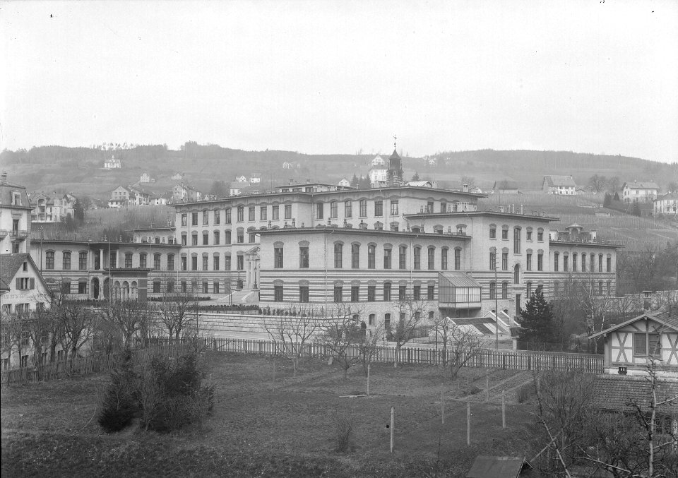 ETH-BIB-Zürich, ETH Zürich, Chemiegebäude (CAB)-Ans 00384-F