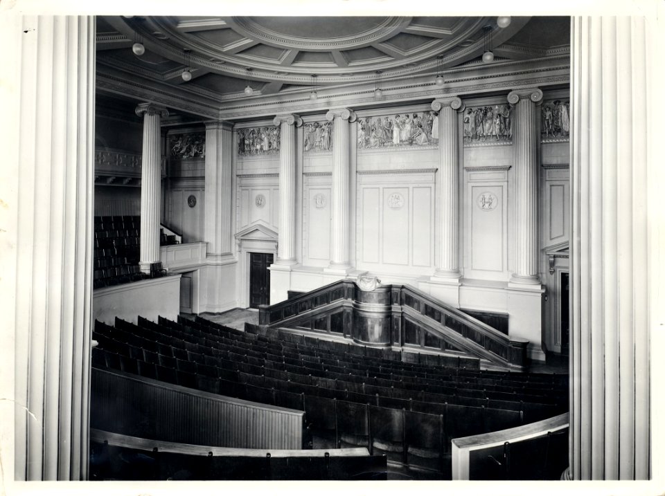 ETH-BIB-Zürich, ETH Zürich, Hauptgebäude (HG), Auditorium Maximum-Ans 02509