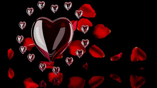 Amorous background valentine's day