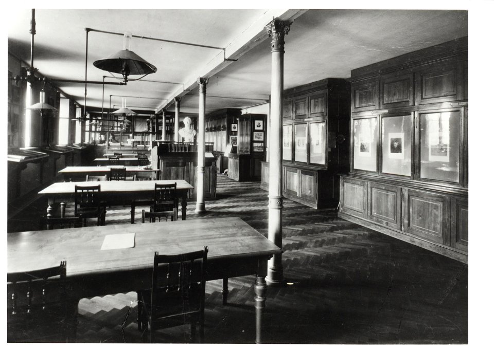 ETH-BIB-Zürich, ETH Zürich, Hauptgebäude (HG), Graphische Sammlung, Arbeitsplätze-Ans 03598