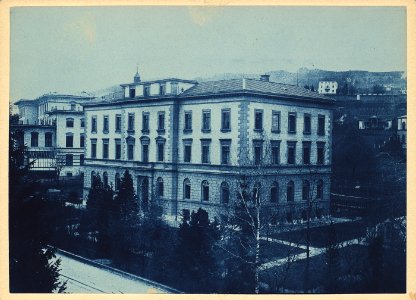 ETH-BIB-Zürich, ETH Zürich, Land- und Forstwirtschaftliches Institut, LF-Gebäude, Fassade Süd-West-Ans 00215