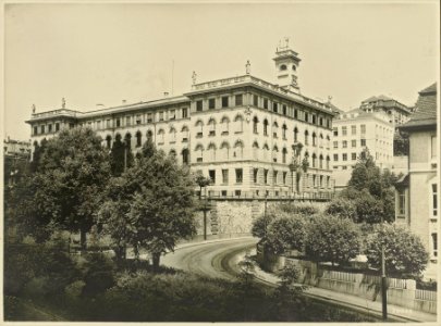 ETH-BIB-Zürich, ETH Zürich, Altes Physikgebäude-Ans 05436-001-AL-FL