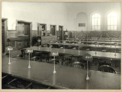 ETH-BIB-Zürich, ETH Zürich, Hauptgebäude (HG), Hauptbibliothek, Lesesaal-Ans 01161