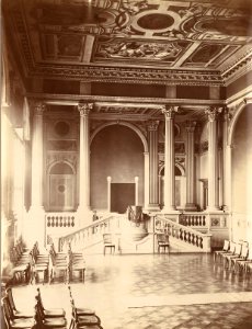 ETH-BIB-Zürich, ETH Zürich, Hauptgebäude (HG), Semper-Aula-Ans 00334