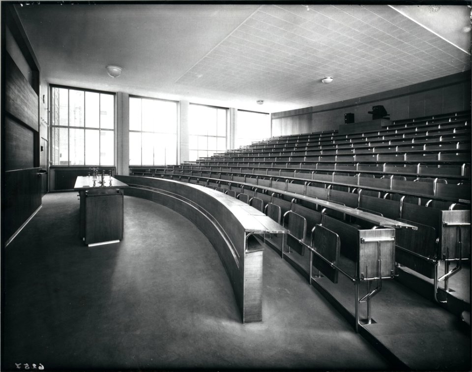 ETH-BIB-Zürich, ETH Zürich, Maschinenlaboratorium (ML), Auditorium-Ans 01259