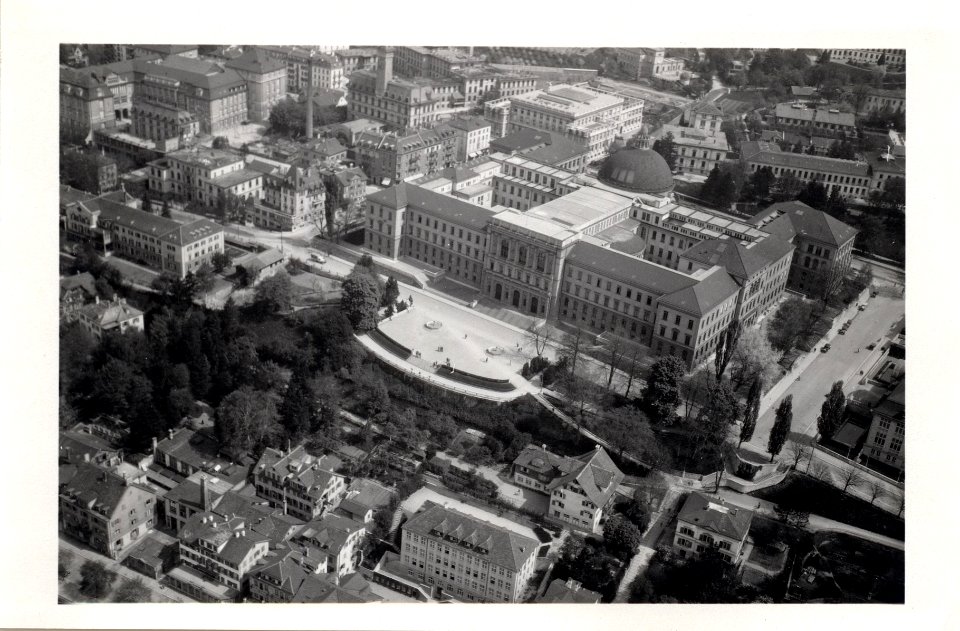 ETH-BIB-Zürich, ETH Zürich, Hauptgebäude (HG)-Ans 00170