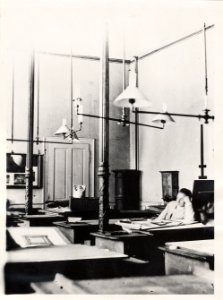 ETH-BIB-Zürich, ETH Zürich, Hauptgebäude, Zeichnungssaal der Abteilung für Bauingenieurwesen-Ans 03507