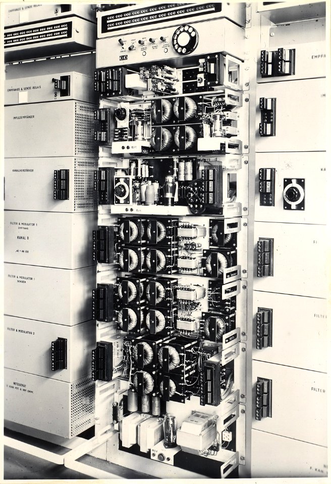 ETH-BIB-Zürich, ETH Zürich, Institut für Schwachstromtechnik, Gesamte Kanalausrichtung eines Kanals-Ans 05014-005