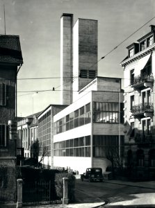 ETH-BIB-Zürich, ETH Zürich, Maschinenlaboratorium (ML), Textilmaschinenlaboratorium und Fernheizkraftwerk (FHK)-Ans 01413