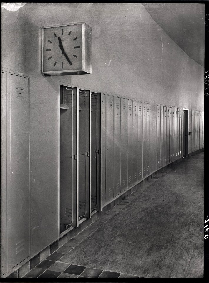 ETH-BIB-Zürich, ETH Zürich, Maschinenlaboratorium (ML), 2. Obergeschoss, Korridor-Ans 01427