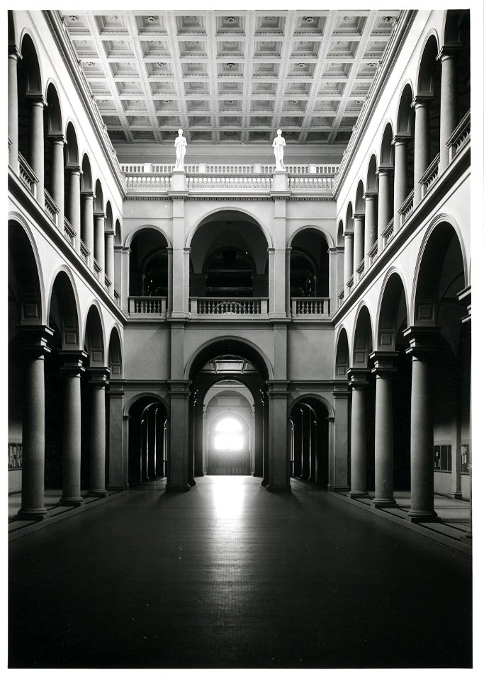 ETH-BIB-Zürich, ETH Zürich, Hauptgebäude (HG), Haupthalle-Ans 00029