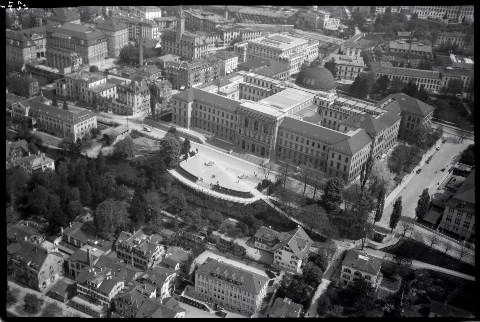 ETH-BIB-Zürich, ETH Zürich, Polyterrasse-Inlandflüge-LBS MH01-006274