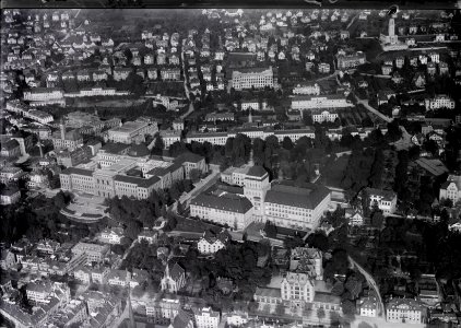 ETH-BIB-Zürich, ETH Zürich, Universität aus 250 m-Inlandflüge-LBS MH01-005003