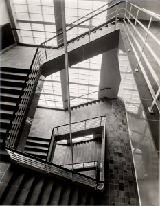 ETH-BIB-Zürich, ETH Zürich, Maschinenlaboratorium (ML), Treppenhaus-Ans 01256-A
