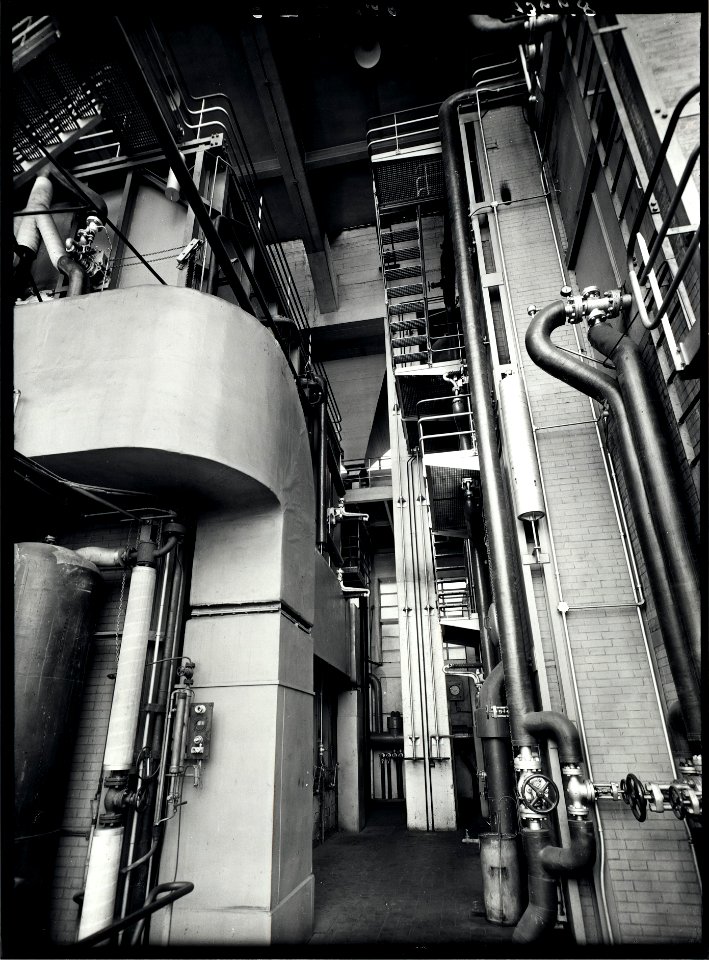 ETH-BIB-Zürich, ETH Zürich, Maschinenlaboratorium (ML). Fernheizkraftwerk (FHK), Kesselhaus-Ans 02978