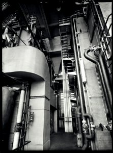 ETH-BIB-Zürich, ETH Zürich, Maschinenlaboratorium (ML). Fernheizkraftwerk (FHK), Kesselhaus-Ans 02978