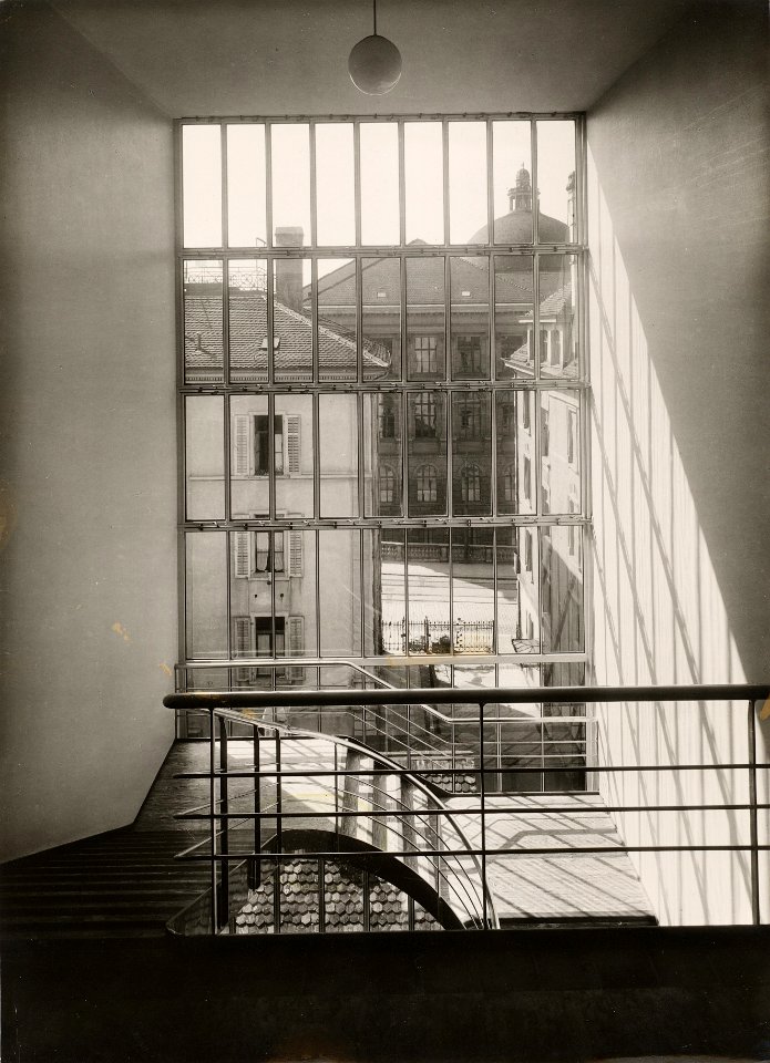 ETH-BIB-Zürich, ETH Zürich, Maschinenlaboratorium (ML)Zürich, ETH Zürich, Maschinenlaboratorium (ML), Treppenhaus-Ans 01254