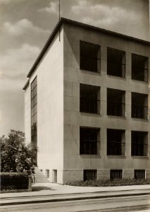ETH-BIB-Zürich, ETH Zürich, Maschinenlaboratorium (ML), Fassade Ost, Ausschnitt-Ans 01393