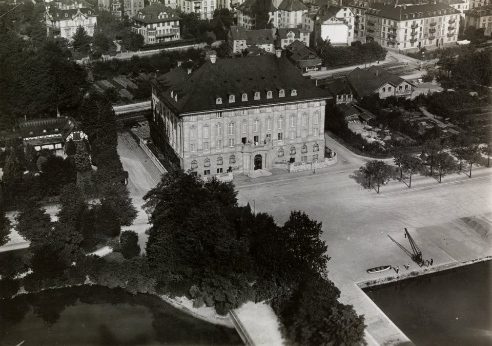 ETH-BIB-Zürich, Mythenquai 50-60, Schweizerische Rückversicherungs-Gesellschaft-Inlandflüge-LBS MH03-1401