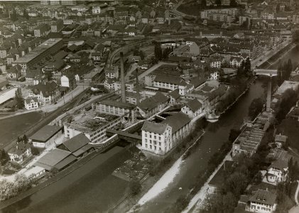 ETH-BIB-Zürich, Papierfabrik an der Sihl-Inlandflüge-LBS MH03-1374