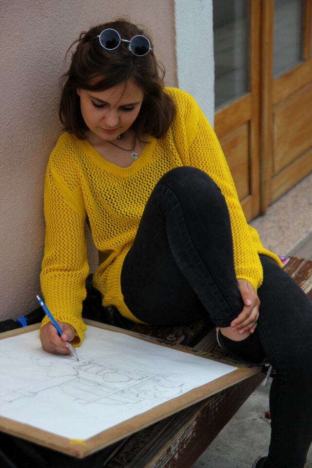 Yellow student architecture