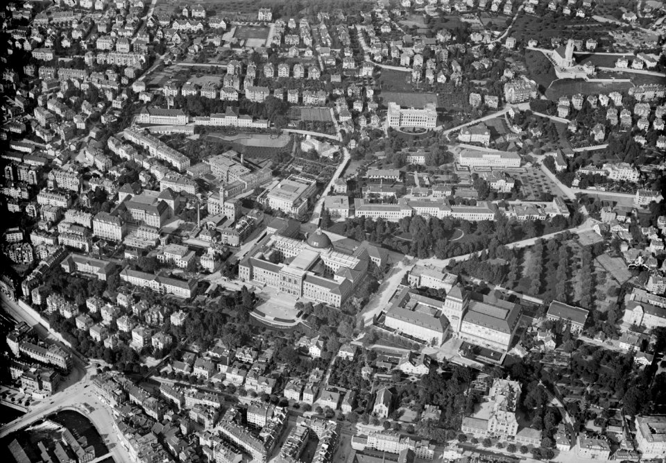 ETH-BIB-Zürich, ETH Zürich, Universität aus 500 m-Inlandflüge-LBS MH01-004177