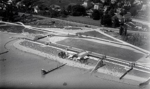 ETH-BIB-Zürich, Mythenquai, Strandbad-Inlandflüge-LBS MH01-005444