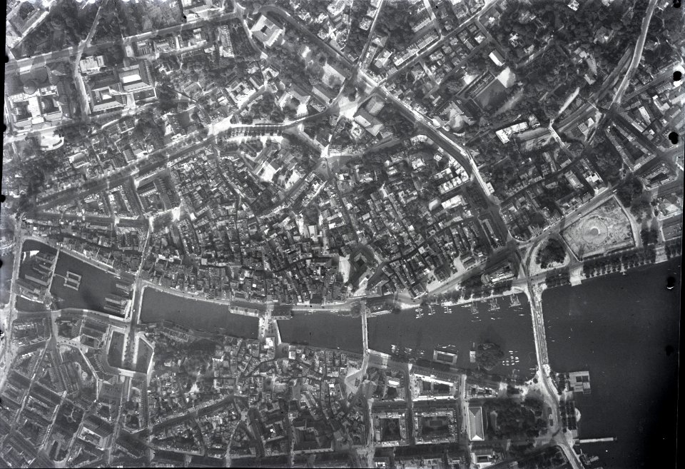 ETH-BIB-Zürich, Quaibrücke bis Bahnhofbrücke, Altstadt-Inlandflüge-LBS MH01-006796