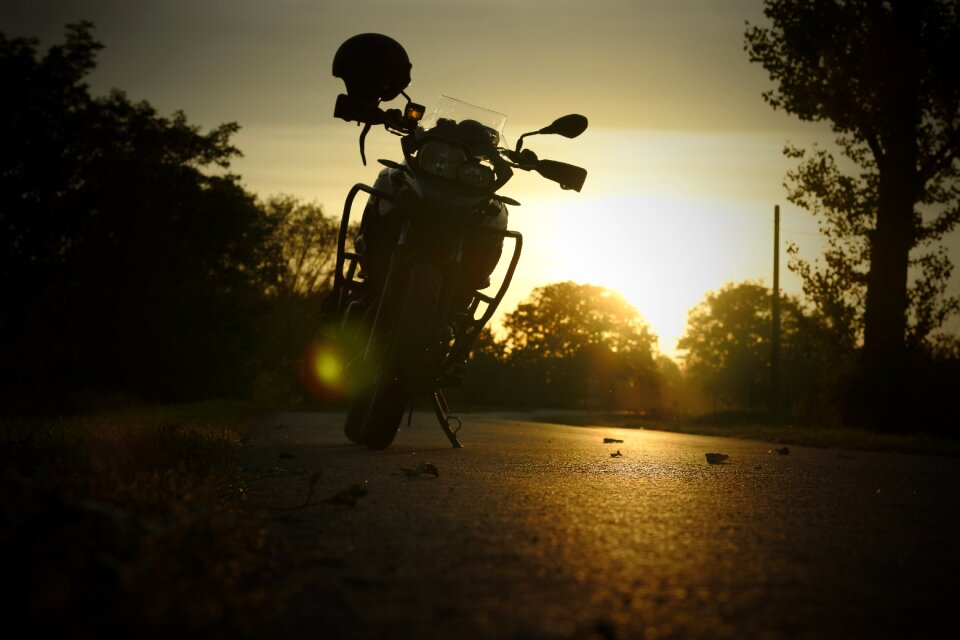 Motorcycle bmw f700gs
