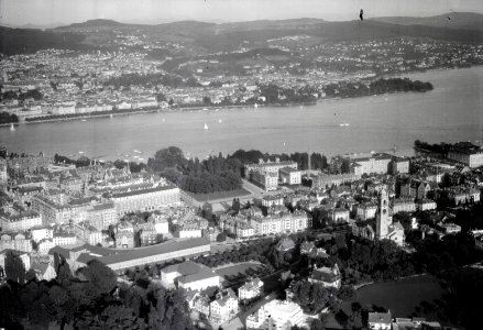 ETH-BIB-Zürich-Enge, Seefeld-Inlandflüge-LBS MH01-006557