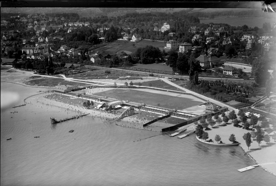 ETH-BIB-Zürich, Mythenquai, Strandbad-Inlandflüge-LBS MH01-005443