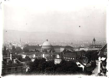 ETH-BIB-Zürich, Stadtansicht mit Hochschulviertel-Ans 00737