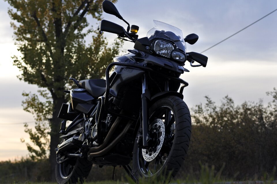 Motorcycle bmw f700gs