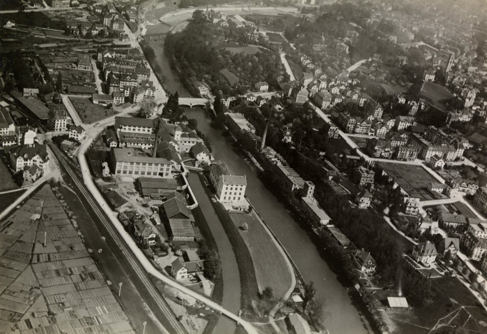 ETH-BIB-Zürich-Wiedikon, Papierfabrik an der Sihl-Inlandflüge-LBS MH03-1393